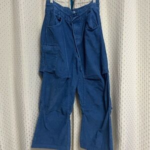 FREE PEOPLE WE THE FREE
Modern Love Pull-On Cord Jeans | Navy